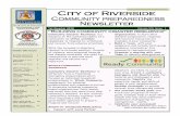 DEPARTMENT Volume VIII, Issue I - Riverside, California · Volume VIII, Issue I1st Quarter 2016 RIVERSIDE FIRE DEPARTMENT measure of the sustained ability of a resources OFFICE OF
