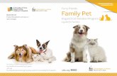 Furry Friends Family Pet - University of Iowa Hospitals ... · Family Pet. Dog and Cat ... – Tell the nurse when you are ready to visit with the pet. ... – Do not tie the pet