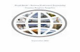 World Bank Russian Federation Partnership Country Program ...siteresources.worldbank.org/.../Resources/Russia_Snapshot.pdf · World Bank – Russian Federation Partnership Country