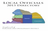 Local Officials - Purchase ADD · 2015 Local Officials Directory Mary Anne Medlock, ... Carlisle County Fiscal Court ... Brandi Webb ...