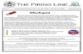 The Firing Line - Roanoke Rifle and Revolver Club · Issue 9 Roanoke Rifle & Revolver Club ~ P.O. Box 12453 ~ Roanoke, VA 24025 September 2014 The Firing Line Hunter ... Shane and