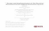 Design and Implementation of the Precision Personnel ... · Design and Implementation of the Precision Personnel Locator Digital Transmitter System A Thesis submitted to the Faculty