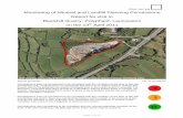 Office Use Only Monitoring of Mineral and Landfill ... · Monitoring of Mineral and Landfill Planning Permissions. ... Quarrying has been suspended and the site was mothballed from