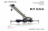 55 USt Lifting Capacity Rough Terrain Crane Imperial · 55 USt Lifting Capacity Rough Terrain Crane Datasheet Imperial. 2 CONTENTS RT555 Page: Key ... Standard ASME B30.5. 10