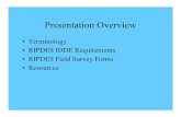 Presentation Overview - University of Rhode Islandcels.uri.edu/rinemo/Workshops-Support/PDFs/2006 GIS Training/ORI.pdf · Presentation Overview • Terminology ... – Analyze intermittent