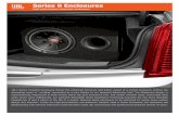 Series II Enclosures - jbl.com · JBL’s Series II loaded enclosures ... low distortion woofers used in these enclosures will reproduce the deepest bass ... JBL uses progressive