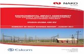 ESKOM’S NORTHERN KWAZULU - ILISO of Iphiva-Duma 400 kV... · ESKOM’S NORTHERN KWAZULU-NATAL ... 132 kV Distribution Powerlines. This report documents the process ... is proposed