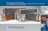 Greenheck Coils - literature.puertoricosupplier.comliterature.puertoricosupplier.com/049/UQ48482.pdf · expect when you specify Greenheck, our coils are tested in accordance with