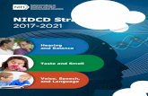 NIDCD Strategic Plan 2017-2021 · NIDCD Strategic Plan 2017-2021 Hearing ... earlier devices based on analog circuits, ... single speech sound among competing sources at meetings,