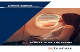 BEAUTY IS ON THE INSIDE - TenCate Advanced … · AIRCRAFT INTERIORS Advanced Composite Materials Selector Guide BEAUTY IS ON THE INSIDE