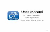 User Manual - Kodak PIXPRO 4K App manual-… · the user manual contents, ... 2 Unfold mode 8 Recordable video time 14 Level ... Loop recording refers to recording independent video