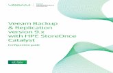 Veeam Backup & Replication version 9.x with HPE … · Veeam Backup & Replication version 9.x with HPE StoreOnce Catalyst Configuration guide