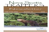 Nova Scotia TRAPPERS · Mandatory Fur Harvester Courses A total of, 90 Fur Harvester Education courses have been held since 1986 with a total of 1,903 students trained.