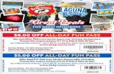 Just 10 Minutes North of Altoona – Exit 41 Oﬀ I-99 • … · Oﬀer Valid Fri-Sun June 4th thru August 28th, 2016 Only. MUST SHOW THIS COUPON Present this coupon and pay $24.95