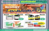 AUTUMNsavings · and Evening Primrose Oil 200 Capsules* SISSE Ultiboost inc and Immune 60 Tablets* SISSE Women’s and Men’s ltivite ... Sport and/or BodyPlus ...