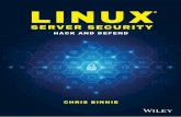 Copyright © 2016 by John Wiley & Sons, Inc.d3vagbaw7ty9z.cloudfront.net/linux-server-security/linux_servers... · fﬁ rs.indd 04/15/2016 Page ii Linux® Server Security: Hack and
