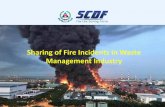 Sharing of Fire Incidents in Waste Management …safetycase.sg/wp-content/uploads/2017/12/Major-Huang-Weikang... · Sharing of Fire Incidents in Waste Management Industry. ... •Monitoring