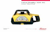 Leica Rugby 320 SG - Opti-cal Survey Equipment · 4 Rugby 320 SG Introduction 1 Introduction The Rugby Grade laser is designed to serve your needs in a wide variety of applications.