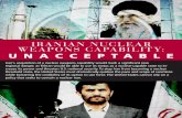 IranIan nuclear Weapons capabIlIty: A ThreAT To …/media/Publications/Policy and Politics... · iranian nuclear weapons capability: ... 2011 report, Iran ... military action to pressure
