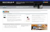 3DHD Wireless Home Theater Networking Kit - Netgear · 3DHD WIRELESS HOME THEATER NETWORKING KIT - WNHDB3004. DATA SHEET. Wireless connection for networked TV and Blu-ray …