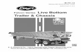 R Falcon Series Live Bottom Trailer & Chassis - … · Falcon Series Live Bottom Trailer & Chassis Updated August 16, ... Brake Shoe Kit ... Diesel Fuel Tank & Washdown System ...