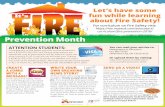 For curriculum on Fire Safety visit:  ... · about Fire Safety! For curriculum on ...  curriculum/fire-prevention-2016/ ATTENTION STUDENTS: ... your vocal …