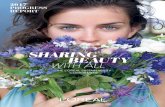 2017 Progress Report - L’Oréal · contents sharing beauty with all: 03 l’orÉal’s commitment to sustainability editorial by jean-paul agon, 04 chairman and chief executive
