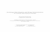 Exchange Rate Regime and Wage Determination in … · CESifo Working Paper No. 2471 Exchange Rate Regime and Wage Determination in Central and Eastern Europe Abstract After the eastern