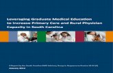 Leveraging Graduate Medical Education to Increase … · A KNOWLEDGEMENTS GME Advisory Group: Fred arter, Ph.D., President, Francis Marion University, hairman Graham Adams, Ph.D.,
