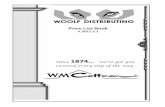 Price List Book - Woolf Distributing · Page 4 - 15 − Iron Balusters Page 16 - 17 ... "At WM Coffman, we know that you have many options when choosing a Stair Parts provider and