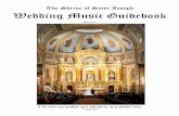 The Shrine of Saint Joseph — Wedding Music Guidebook · “Celtic Alleluia” ... The Shrine of Saint Joseph — Wedding Music Guidebook — Page 12 General Shrine Policies Outside