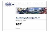 Investment Decisions for Baseload Power Plants · Investment Decisions for Baseload Power Plants i ... NEMA National Electrical Manufacturers Association ... Investment Decisions