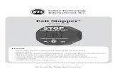 Exit Stopper - Grainger Industrial Supply .- 1 - Exit Stopper® STI-6400 Series Features:  Alarm