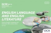 J351/J352 ENGLISH LANGUAGE AND ENGLISH … · 5 In studying GCSE English Language, candidates will need to be able to show that they understand writers’ meanings and purposes by