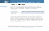 The Gambia: Debt Sustainability Analysis; IMF Country ... · tourism exports and agricultural output as well as the authorities ... scenario the present value of debt never falls