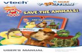 V.Smile V-Motion: Wonder Pets - VTech America · world of learning! Sincerely, ... animals you’ve helped during your adventure. ... painting to save a baby crane whose nest is near