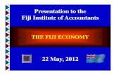 Presentation to the Fiji Institute Fiji Institute ooff ... seminar_22may12.pdf · Presentation to the Fiji Institute Fiji Institute ooff Accountants Accountants THE FIJI ECONOMY 22