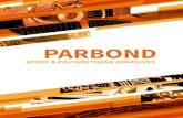PARBOND - Parson .PARBOND® Epoxy Adhesives PARSON AHDHESIVES, INC. 3345, Auburn Road, Suite 107,