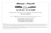 VAG-COM - Launch X341 | Diagnostics Tool VAG 409.pdf · 2 VAG-COM Getting Started VAG-COM allows you to turn a Windows-based PC into a sophisticated diagnostic tool for VW/Audi/SEAT/Skoda