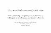 Process Performance QualificationProcess …€¦ · FDA Guidance for Industry Process Validation: General Principles and Practices, ... 12 cavity mold (each ... PPQ documents as