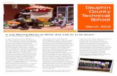 Dauphin County Technical School - dcts.orgdcts.org/images/Blasts/March_2016_Blast.pdf · DCTS BLAST Issue March 2016 Zoo America invades DCTS Physics in Action On March 23, the physics