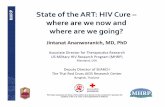 StateoftheART:HIVCure– where%are%we%nowand ... … · The views expressed are those of the authors and should not be construed to represent the positions of the U.S. Army or the