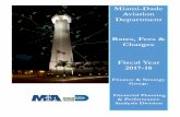 Miami-Dade Aviation Department€¦ · final miami-dade aviation department rates, fees and charges for fiscal year 2018 table of contents 1. summary summary of airline charges.....