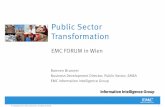 Public Sector Transformation - Dell EMC Austria · 18.11.2011 · Public Sector Transformation EMC FORUM in Wien ... • Royal Australian Mint Case Study ... Lack of process automations