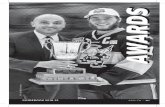 AWARDS AWARDSAWARDS - ajhl.caajhl.ca/media/files/upload/Awards Archive 2018.pdf · Chris Van Os-Shaw, Spruce Grove Saints SCORING CHAMPION – Ernie Love Trophy ... Dick White Trophy,