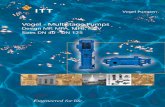 Vogel - Multistage Pumps€¦ · Vogel Pumpen 3 VOGEL MULTISTAGE PUMPS VOGEL Multistage pumps utilize a modular design concept which maximizes component interchangeability. As such