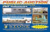 Large Capacity Machine & Fabrication Shop JWF Industries ...stoneauctioneers.com/auctionpages/jwf/JWF1.pdf · 20-ATC, 10 HP, 8,000 RPM, w/Meldas M500 Series control, ... AUTOMATIC