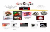 Non-Certified units Distributor foraerosuppliesinc.com/PDF/Aero Supplies Aveo Flash Products.pdf · Non-Certified units Certified units will be ... the Aveo C-Series lights are optimized