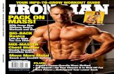 Hottest PACK ON MASS! - ironmanmagazine.com · Jerry Brainum shows how sunshine can improve muscle building, fat burning and immunity. ... Muscle Beach memories, Natural Anabolics