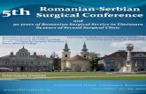 5th Romanian-Serbian Surgical Conference - Spitalul … de presa 24... · V.Scripcariu,Maria Gabriela Rosca,I.Radu. Clinica III Chirurgie, ... Prof. Dr. Beuran Mircea, ... Romanian-Serbian